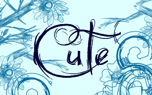 Cute letters generator
